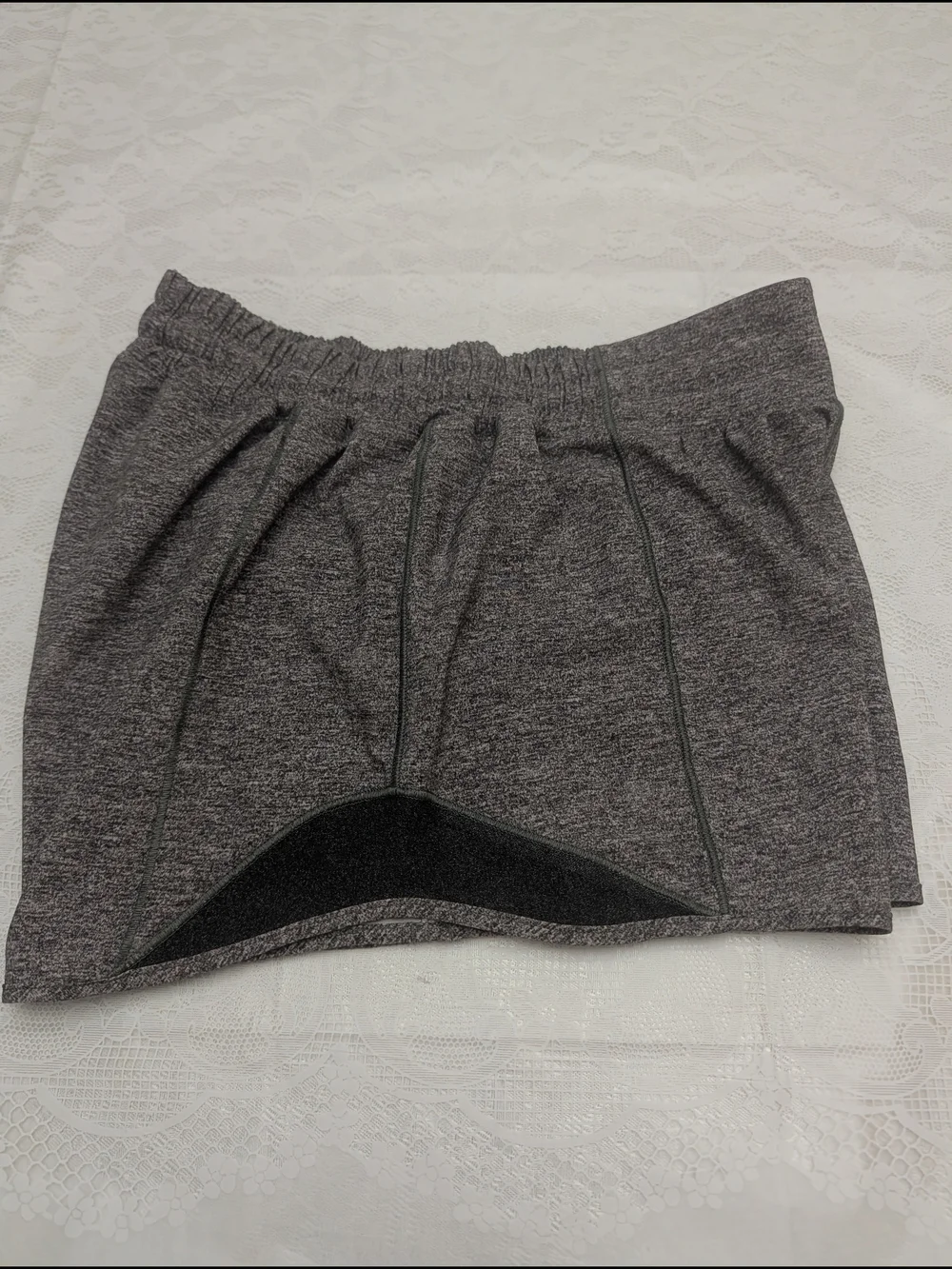 lululemon athletica Women's Heather Gray Athletic Shorts